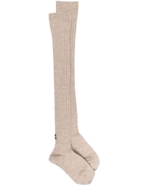 miu miu knee high socks